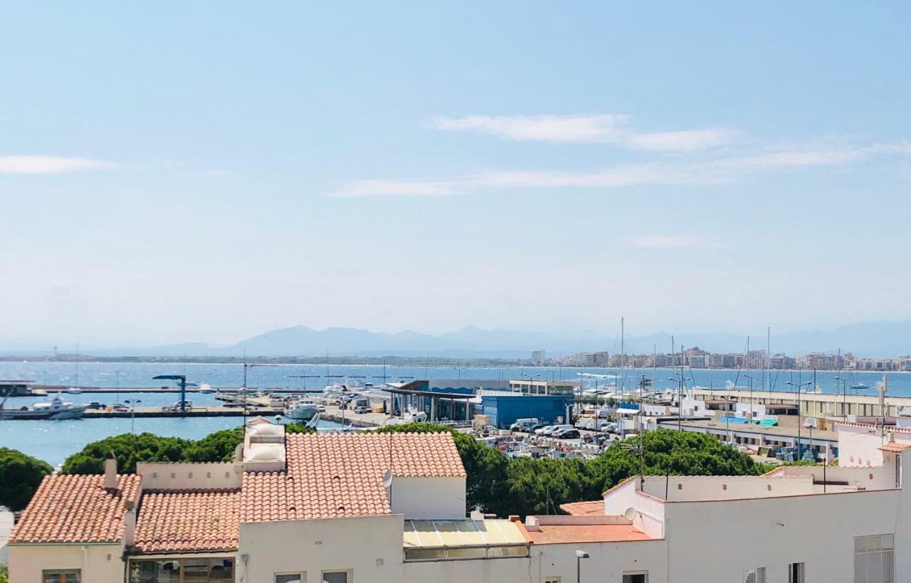 Roc Mar 7 2A - Apartamento Cerca Del Centro Y De La Playa - Terraza Con Vistas Al Mar Y Al Puerto Apartment Roses Exterior photo